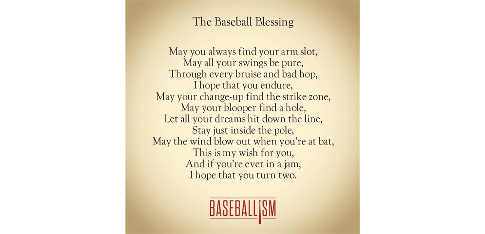 Baseball Blessing